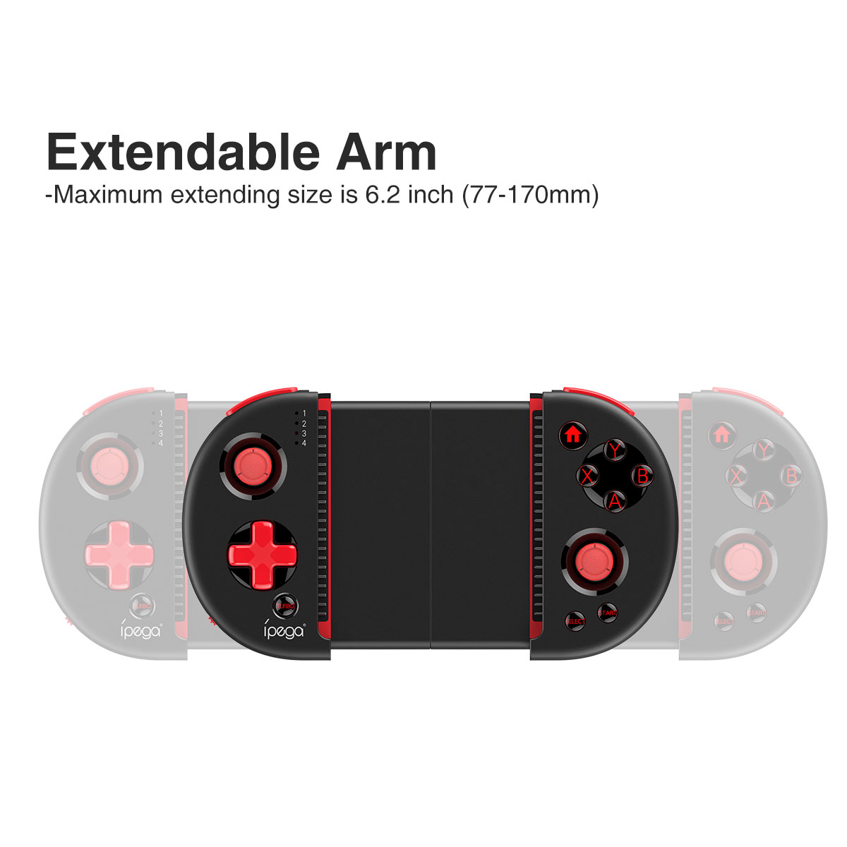 Bluetooth stretching gamepad